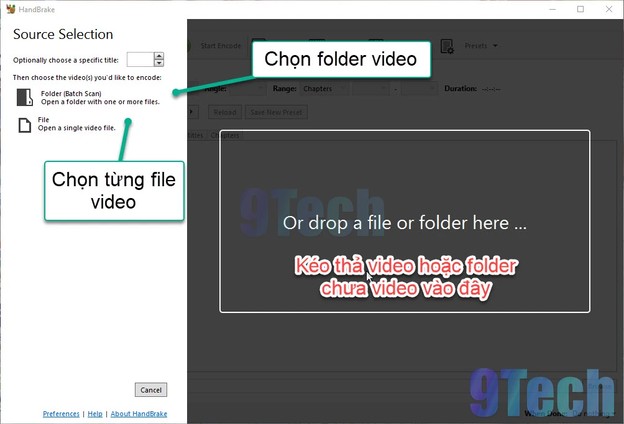 Chuyển đổi video cho Iphone và Ipad bằng phần mềm Handbrake - Đổi đuôi video miễn phí
